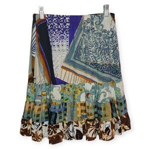 JAMS WORLD Women's 50 Years Collection Hattie Floral Hawaiian Skirt size Small